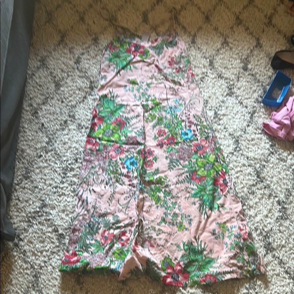 Plum Pretty Sugar Pink Floral Dress